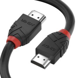 Lindy Black Line Cable HDMI High Speed 0.5m, Conectividad 4K UHD