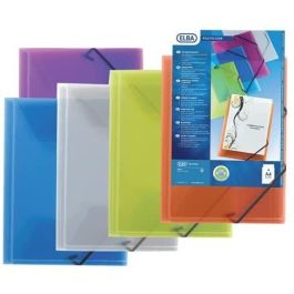 Carpeta De Gomas Y Solapas Elba Polyvision Pp A4 Personalizable Transparentes 12 unidades Precio: 59.861604. SKU: B1HT4H2JM2