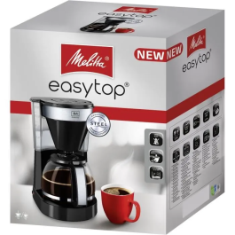 Melitta Easy Top II 1023-04 Cafetera con filtro 1050 W Negro