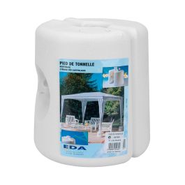 Eda Soporte para carpa rellenable 8 litros, diámetro 24cm, altura 25.5cm, ajustable a tubos de 20 a 32mm Eda Soporte para carpa rellenable 8 litros, diámetro 24cm, altura 25.5cm, ajustable a tubos de 20 a 32mm