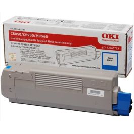 OKI 43865723 Toner Cyan Original para C5850/5950/MC560 con Rendimiento de 6000 Páginas Precio: 344.69000049. SKU: B1APNZ3HPY