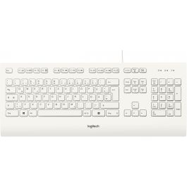 Logitech K280e Teclado USB alemán - Blanco Precio: 37.59000036. SKU: B1BM2NC39Q