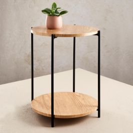 Day Mesa auxiliar madera DM diámetro 40 cm altura 50 cm