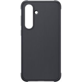 Samsung Rugged Cover para Galaxy S25 FE, Funda Protectora Antigolpes, Color Negro