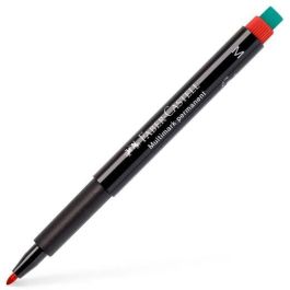 Faber Castell Rotulador Permanente Multifuncional Multimark M con Goma Integrada Rojo - Para Todas las Superficies (10 Unidades) (10 Unidades) Precio: 8.49999953. SKU: S8421695