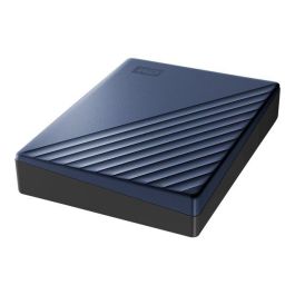 Western Digital WD Disco Duro Externo Portátil My Passport Ultra WDBFTM0050BBL 5TB USB-C Azul