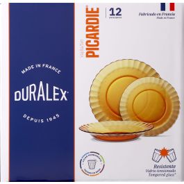 Vajilla Duralex Picardie Ambar 12 Piezas (2 Unidades) Vajilla Duralex Picardie Ambar 12 Piezas (2 Unidades)
