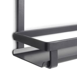 Emuca Estante para tarros de especias Titane, Acero, Gris antracita