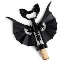 OTOTO Sacacorchos Básico Negro de Metal y Silicona - Apto para Lavavajillas y con Cortacápsulas