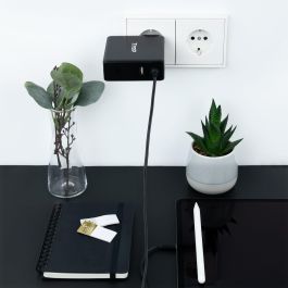 TooQ TQLC-USBC90PD Cargador Portátil USB-C 90W Power Delivery 3.0 Automático 5-20V compatible con Mac y salida USB-A TooQ TQLC-USBC90PD Cargador Portátil USB-C 90W Power Delivery 3.0 Automático 5-20V compatible con Mac y salida USB-A
