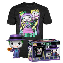 FUNKO Set figura POP & Tee DC Comics Batman The Joker Metallic Exclusive Talla S Precio: 18.49999976. SKU: B16NVWVBZ6