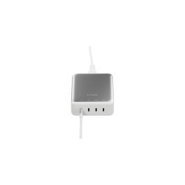 Hub USB Linq Byelements LQDC240 Blanco Gris
