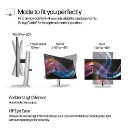 HP Monitor S7 Pro 727pk / 27" / 4K / HDMI-DisplayPort-USB(A)-USB(C) / Regulable Altura HP Monitor S7 Pro 727pk / 27" / 4K / HDMI-DisplayPort-USB(A)-USB(C) / Regulable Altura
