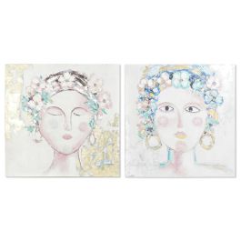 Cuadro Scandi DKD Home Decor Multicolor 3.5 x 100 x 100 cm (2 Unidades) Precio: 112.89000041. SKU: S3028262