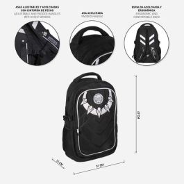 Mochila casual técnica avengers black panther 31.0 x 47.0 x 24.0 cm Mochila casual técnica avengers black panther 31.0 x 47.0 x 24.0 cm