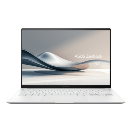 ASUS Zenbook S 14 OLED UX5406SA-PZ131W - Portátil 14" 3K 120Hz, Intel Core Ultra 7 258V, 32GB RAM, 1TB SSD, Arc Graphics 140V, Windows 11 Home, Blanco Escandinavia