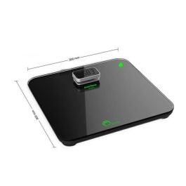 Little Balance 8276 Báscula de Baño Digital Kinetic Premium Sin Batería Recargable Green Power 180kg/100g Negro Vidrio Templado Little Balance 8276 Báscula de Baño Digital Kinetic Premium Sin Batería Recargable Green Power 180kg/100g Negro Vidrio Templado