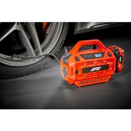 Formula 1 F110782 Compresor Híbrido 20V/12V DC, 160 PSI (11 Bar), Inflador para coches, bicis, balones y Bomba/Desinflador de colchones