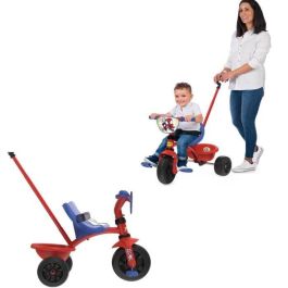 Smoby - Triciclo Be Fun - Spidey - Escalable de 15 meses a 3 años - Bastón parental regulable en 3 posiciones - Cinturón de seguridad Smoby - Triciclo Be Fun - Spidey - Escalable de 15 meses a 3 años - Bastón parental regulable en 3 posiciones - Cinturón de seguridad