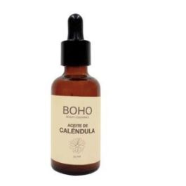 BOHO Aceite Vegetal de Caléndula Bio 50ml para Piel Sensible y Bebés - Calmante y Antiinflamatorio Precio: 11.79000042. SKU: B1F66E88HL