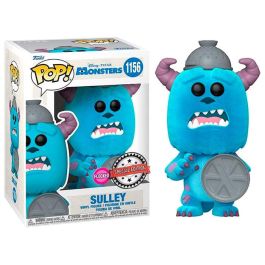 FUNKO Figura POP Disney Monstruos S.A. 20th Sulley Flocked Exclusive de Vinilo 9cm