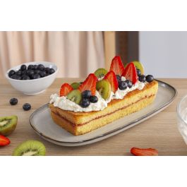 Quttin Molde Rectangular Cherry, 31 cm x 11 cm x 7 cm (30.5x11.5x0.5 cm) para Cocina y Repostería (12 Unidades)