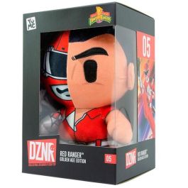 Bizak Peluche Power Rangers Rojo - Líder del Escuadrón, 18 cm, Licencia Oficial