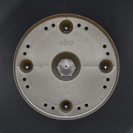 Elho ELH8711904200930 Maceta Redonda Loft Urban High 42, Negra, Ø 42 x H 56 cm, Exterior, 100% Reciclada