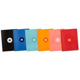 Libreta Antartik A5+ Plus Cosida 48 Hojas 90 gr-M2 Cuadro 5 mm Con Margen 6 Colores Surtidos Libreta Antartik A5+ Plus Cosida 48 Hojas 90 gr-M2 Cuadro 5 mm Con Margen 6 Colores Surtidos