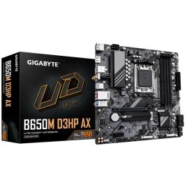 Gigabyte B650M D3HP AX Placa Base AMD AM5 micro-ATX, Chipset B650, DDR5, Wi-Fi 6E, Bluetooth 5.3, 2.5GbE, PCIe 4.0, 2x M.2, USB 3.2 Gen 1 Type-C Precio: 141.59000009. SKU: B1FH8DQN7W
