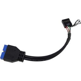 Inter-Tech X-908 Infini2 Torre PC Negro ATX ITX micro ATX Mini-ITX con Ventana Lateral Iluminacion RGB