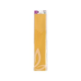 Papel Crespon Liderpapel 50 cm X 2.5M 34 gr-M2 Amarillo Oro