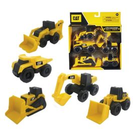 Set 5 Vehiculos Maquinaria De Obras Caterpill 82150 Funrise