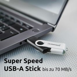Memoria USB INTENSO Office Line 128 GB Negro