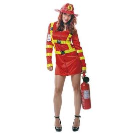 Disfraz bombera vestido y sombrero talla XXXL Disfraz bombera vestido y sombrero talla XXXL