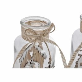 Decoracion Luminosa Navidad Moderna DKD Home Decor Natural Blanco 9 x 17 x 9 cm (2 Unidades) Decoracion Luminosa Navidad Moderna DKD Home Decor Natural Blanco 9 x 17 x 9 cm (2 Unidades)