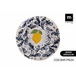 Plato Llano 26 cm Limoi Iberica Brillo - La Mediterranea (6 Unidades) Precio: 24.89000008. SKU: B1J795B4E5