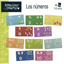 Juego aprender es divertido los números con 40 piezas encajables