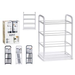 Kipit Zapatero para 8 Pares - 4 Estanterías, Metal y Plástico, Alta Resistencia, Colores Surtidos 58.5x3.5x18.5 cm (24 Unidades) Precio: 93.49999967. SKU: B13T8Y25BW