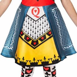 Disfraz reina de corazones diadema con corona, vestido y medias talla XL Disfraz reina de corazones diadema con corona, vestido y medias talla XL