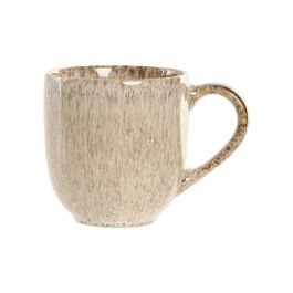 DKD Home Decor Mug Horeca de Gres Esmaltado 390ml Beige Pack de 6 Unidades Apto Microondas y Lavavajillas 9 x 9.5 x 12.5 cm Precio: 24.50000014. SKU: B1AK6Q3DAQ