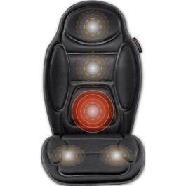Medisana 88935 Cojín de Masaje Vibratorio MCH para Asiento, con Calentamiento y Adaptador Coche, Uso Oficina y Automóvil