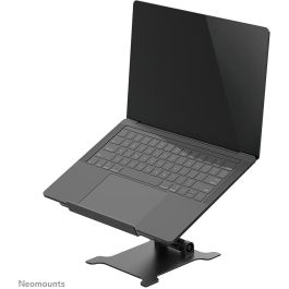 Neomounts DS20-740BL1 Soporte de escritorio para portátiles 11-15", Max. 5kg, Altura ajustable 1,7-16,8cm, Plegable, Compacto, Negro