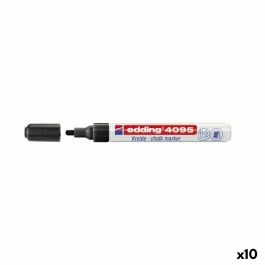 Rotuladores de tiza líquida Edding 4095 Negro (10 Unidades) Precio: 35.50000003. SKU: S8421298