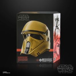 Hasbro Casco Electrónico Star Wars The Black Series Shoretrooper Andor Réplica Coleccionable para Fans