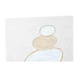 Cuadro Scandi DKD Home Decor Beige Blanco 3.8 x 120 x 60 cm (2 Unidades)