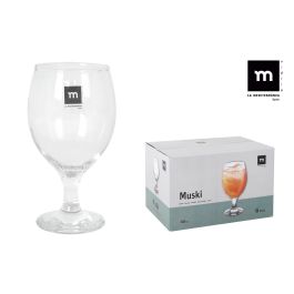 La Mediterranea Set de 6 Copas Muski 400 cc, Colección Bodega, Ø7,4 x 16,2 cm (4 Cajas) Precio: 22.68999986. SKU: B167T7MBFK