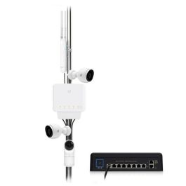 Ubiquiti USW-Flex Switch Gestionado L2 5x Gigabit Ethernet PoE++ 46W Interior/Exterior Blanco 3-pack