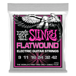 Ernie Ball Cuerdas Guitarra Eléctrica Entorchado Plano Slinky Super 9-42 Precio: 24.50000014. SKU: B165NQQS2A