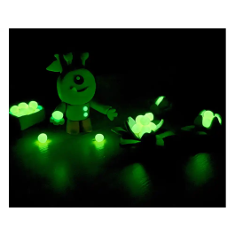 Jovi Plastilina Fosforescente que Brilla en la Oscuridad - 18 Unidades - Colores Surtidos - 100% Vegetal - No se Seca - Para Modelar a Partir de 3 Años Precio: 24.50000014. SKU: B1FTRMQMJ3